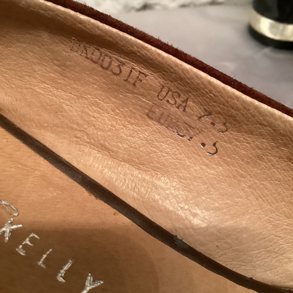 Diana E Kelly brown suede ballet flats - Picture 11 of 12